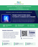 Frame Your Future: Build Futuristic Screens with Framer 2026 Workshop Poster